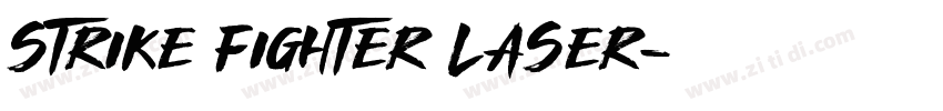 Strike Fighter Laser字体转换